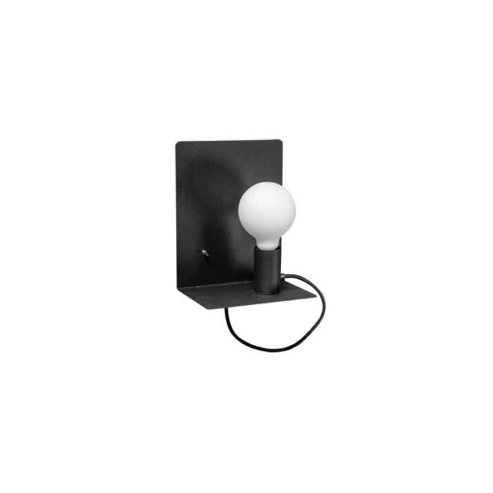 Moderne wandlamp -Magneto -zwart -1-lichts - ETH -Expo Trading Holland