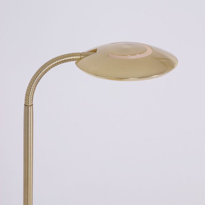 Tafellamp - bureaulamp - leeslamp - 1-lichts LED 6W STEINHAUER - 1470ME - Tafellamp- Bureaulamp- Steinhauer- Zenith LED- Klassiek - Landelijk- Messing - Metaal