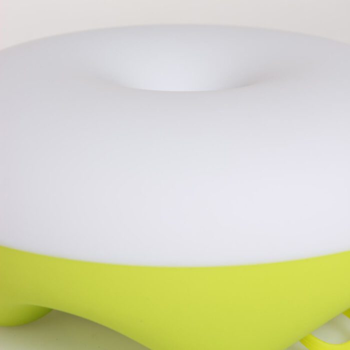 Tafellamp 1-lichts donut - groen en wit - Catching light - Anne light & home