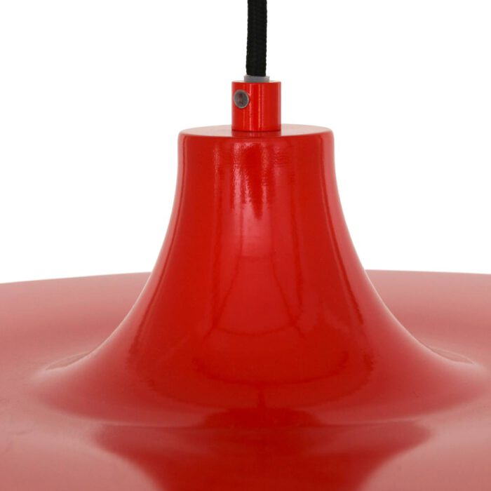 Hanglamp 1-lichts textiel kabel - rood - Krisip - Steinhauer