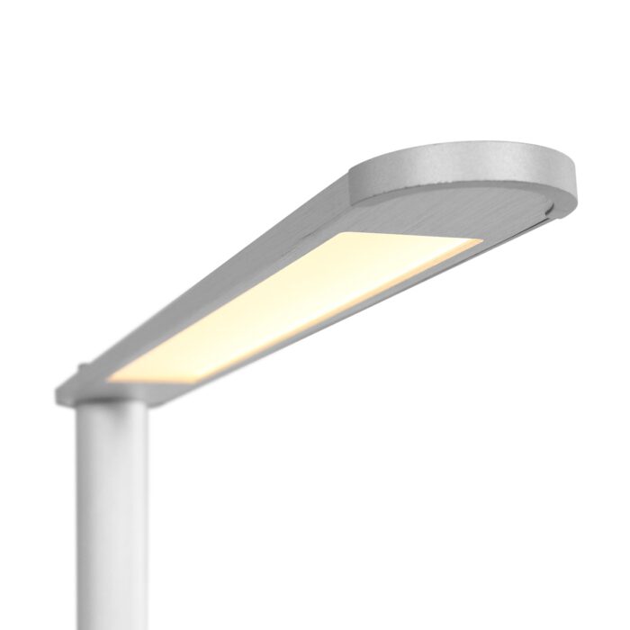 Tafellamp 1-lichts LED - staal en wit - Serenade LED - Steinhauer