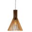 Hanglamp 1-lichts wood 30cm - beuken en zwart - Smukt - Steinhauer