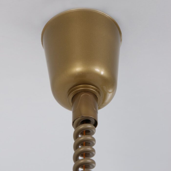 Hanglamp 1-lichts Glas STEINHAUER - 7111BR - Hanglamp- Steinhauer- Burgundy- Klassiek- Brons Creme - Metaal Glas