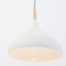 Hanglamp wit 30cm MEXLITE - 7730W - Hanglamp- Mexlite- Hella- Scandinavisch - Trendy- Wit  Wit met hout- Metaal Hout