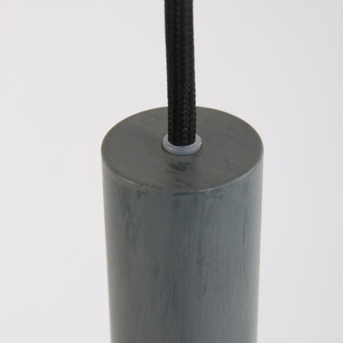 Hanglamp 5-l trechter STEINHAUER - 7808GR - Hanglamp- Steinhauer- Cornucopia- Modern - Design- Grijs  Grijs- Metaal