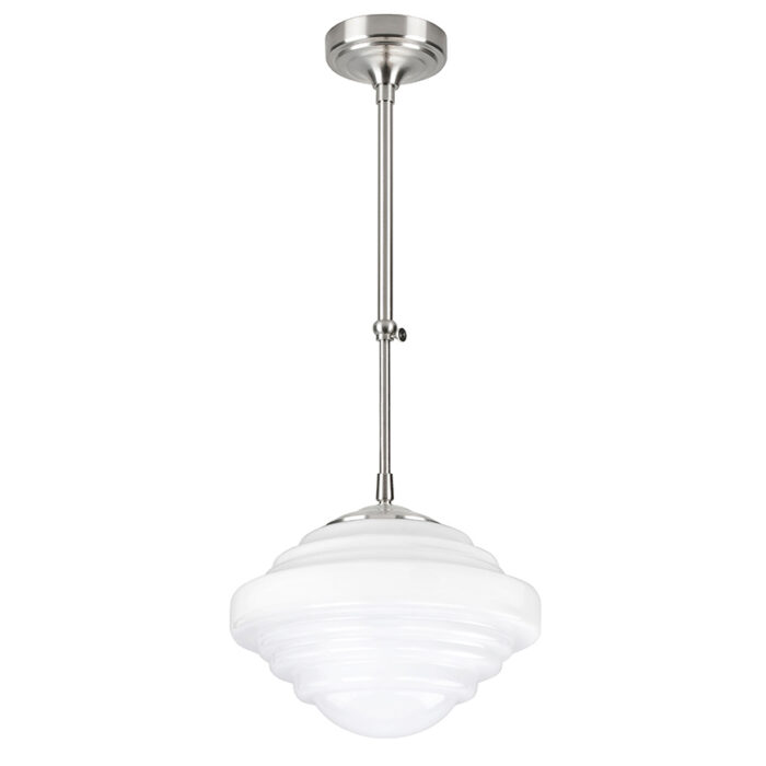 Plafondlamp - plafonnier -  Plafond armatuur inclusief glas  York 30 cm -  Opaal - Serie York - Lampen Plafondlamp - plafonnier -  Plafond armatuur inclusief glas High Light - G185500