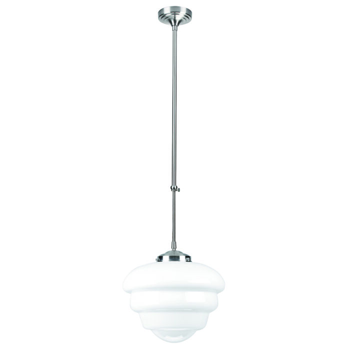 Glas Oxford 30 cm -  Opaal - Serie Oxford - Lampen glas - High Light - G185800