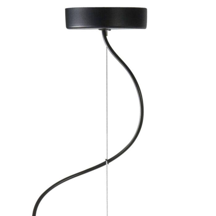 Hanglamp Sticks - 6-lichts - goud en zwart - hoogte 140 cm - Ø 70 cm - E27 - 6*60W - HIGH LIGHT