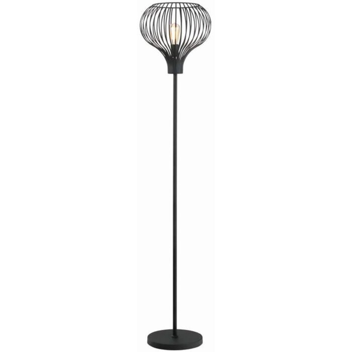 Vloerlamp Aglio zwart hoogte 180cm 1-lichts FREELIGHT - S7838Z