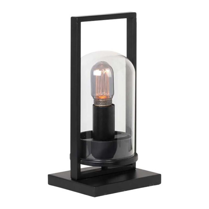 Tafellamp Tiburio zwart 1-lichts lengte 15cm FREELIGHT - T3308Z