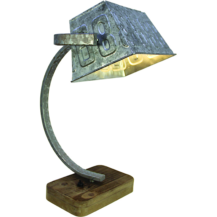Industriële tafellamp 'Scava' Gegalvaniseerd FREELIGHT - T 5960 GV