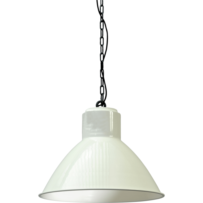 Industriële hanglamp Model 11 wit Ø44