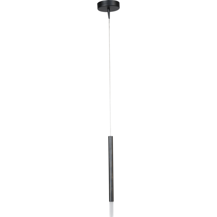Hanglamp Flute 1-lichts zwart/dappled oil
